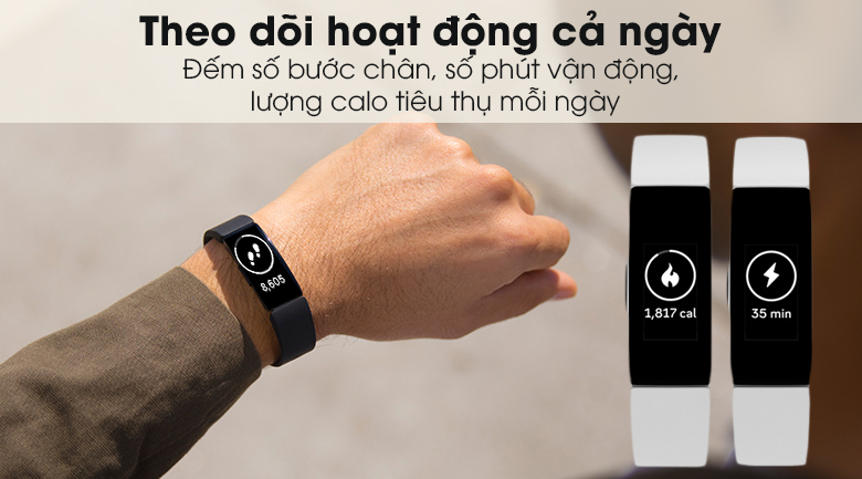 Vòng đeo thông minh Fitbit Inspire HR