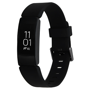 Vòng đeo thông minh Fitbit Inspire HR Màu Đen