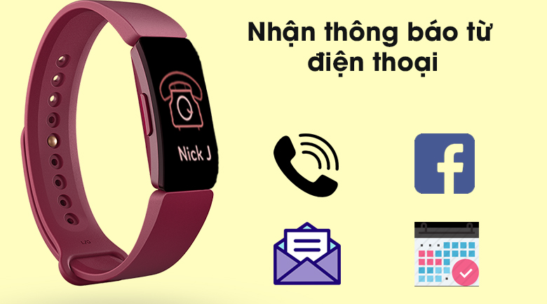Vòng đeo thông minh Fitbit Inspire