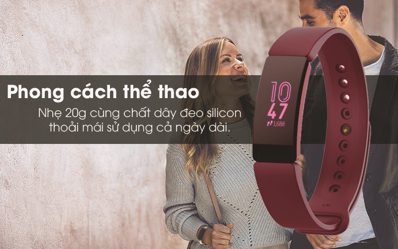 Vòng đeo thông minh Fitbit Inspire phong cách Vòng đeo thông minh Fitbit Inspire phong cách