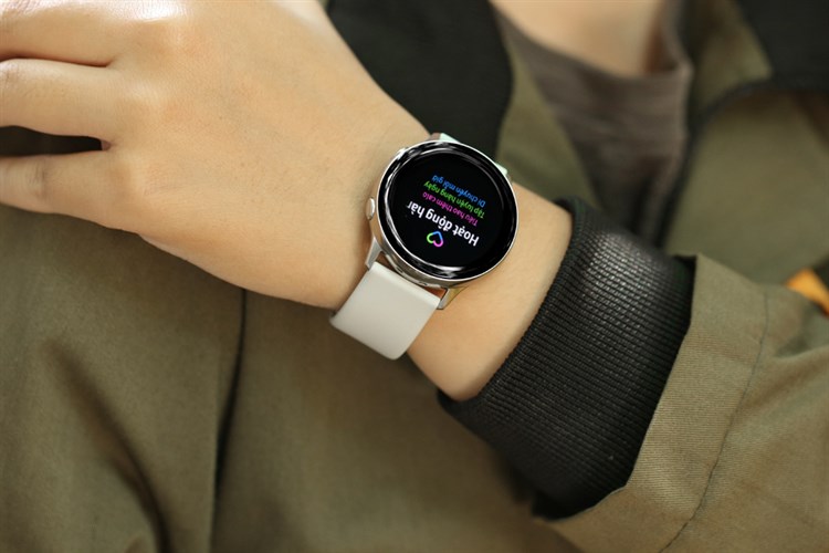 Đồng hồ thông minh Samsung Galaxy Watch Active R500 40mm Màu Bạc