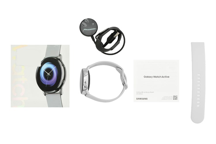 Đồng hồ thông minh Samsung Galaxy Watch Active R500 40mm Màu Bạc