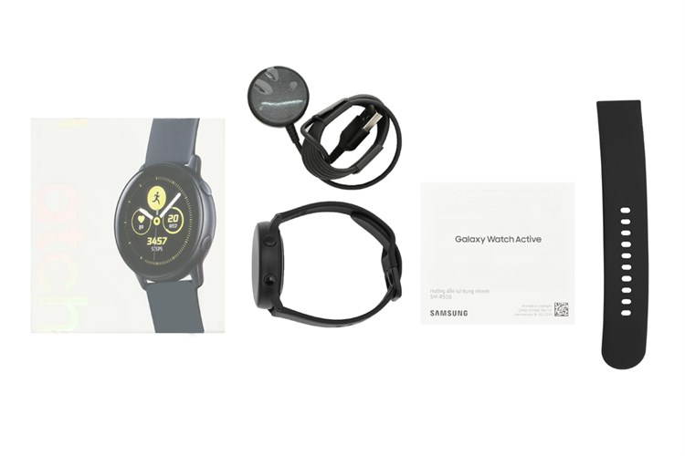 Đồng hồ thông minh Samsung Galaxy Watch Active R500 40mm Màu Đen