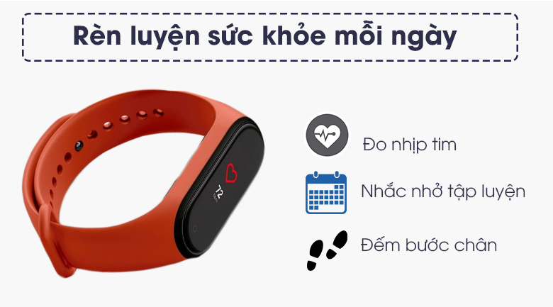 Vòng đeo tay thông minh Mi Band 4