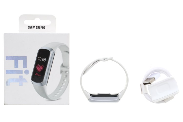 Vòng tay thông minh Samsung Galaxy Fit R370 Màu Bạc