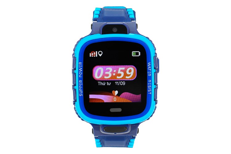 Đồng hồ định vị trẻ em Kidcare 26 xanh Màu Xanh Dương
