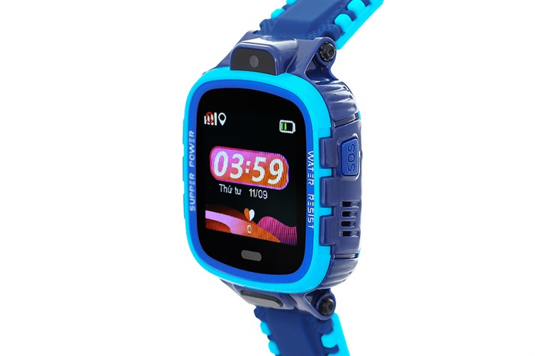 Đồng hồ định vị trẻ em Kidcare 26 xanh Màu Xanh Dương