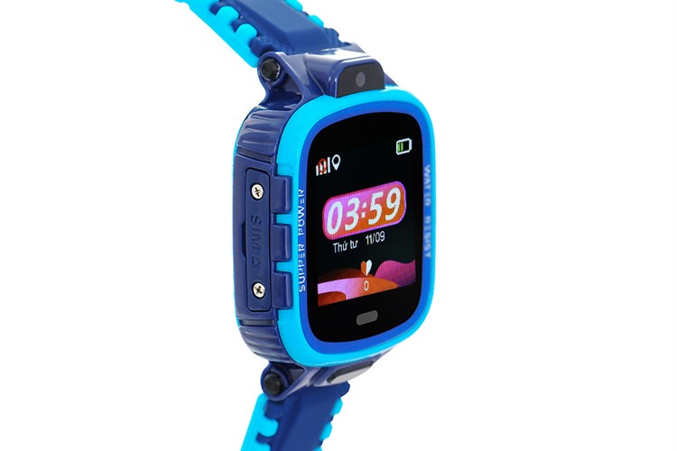 Đồng hồ định vị trẻ em Kidcare 26 xanh Màu Xanh Dương