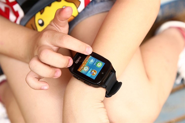 Đồng hồ định vị trẻ em Mykid Màu Đen