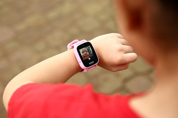 Đồng hồ định vị trẻ em Mykid Màu Hồng