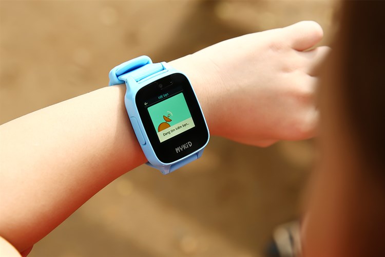 Đồng hồ định vị trẻ em Mykid Màu Xanh Dương