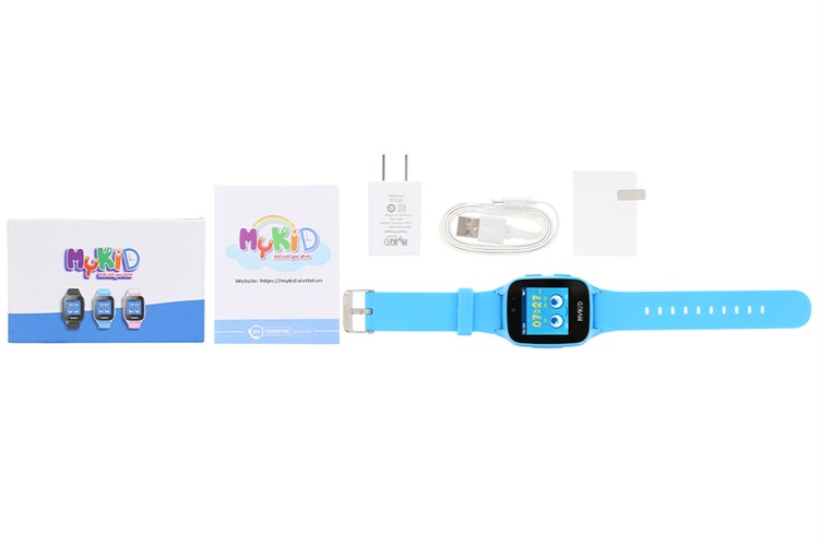 Đồng hồ định vị trẻ em Mykid Màu Xanh Dương