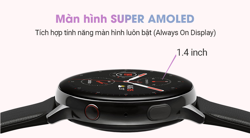 Đồng hồ thông minh Samsung Galaxy Watch Active 2 44mm Đen