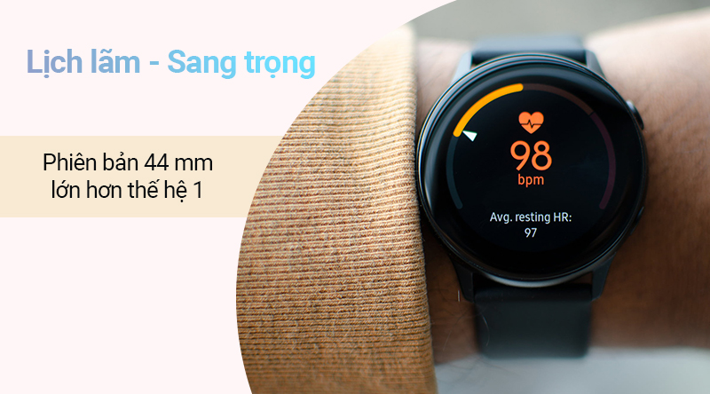 Đồng hồ thông minh Samsung Galaxy Watch Active 2 44mm Đen