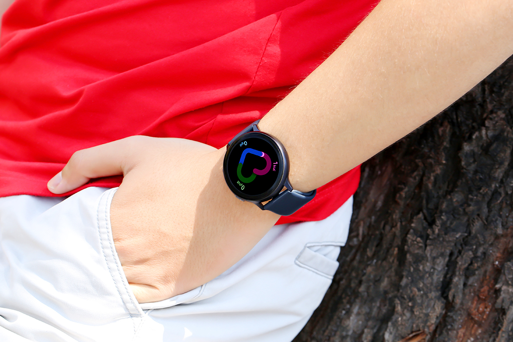 Đồng hồ thông minh Samsung Galaxy Watch Active 2 44mm Đen Màu Đen