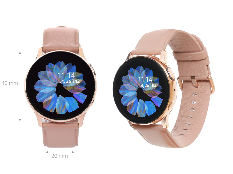 Đồng hồ thông minh Samsung Galaxy Watch Active 2 40mm Vàng Hồng