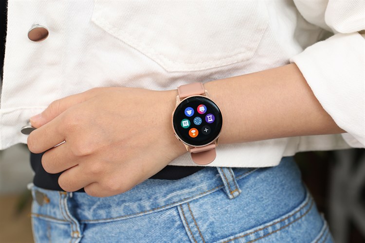 Đồng hồ thông minh Samsung Galaxy Watch Active 2 40mm Vàng Hồng Màu Vàng Hồng