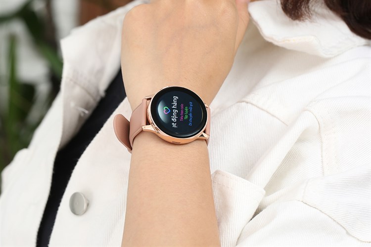 Đồng hồ thông minh Samsung Galaxy Watch Active 2 40mm Vàng Hồng Màu Vàng Hồng