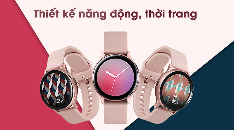 Đồng hồ thông minh Samsung Galaxy Watch Active 2 40mm Hồng