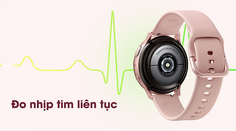 Đồng hồ thông minh Samsung Galaxy Watch Active 2 40mm Hồng