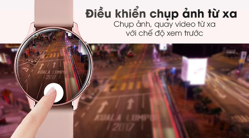 Đồng hồ thông minh Samsung Galaxy Watch Active 2 40mm Hồng