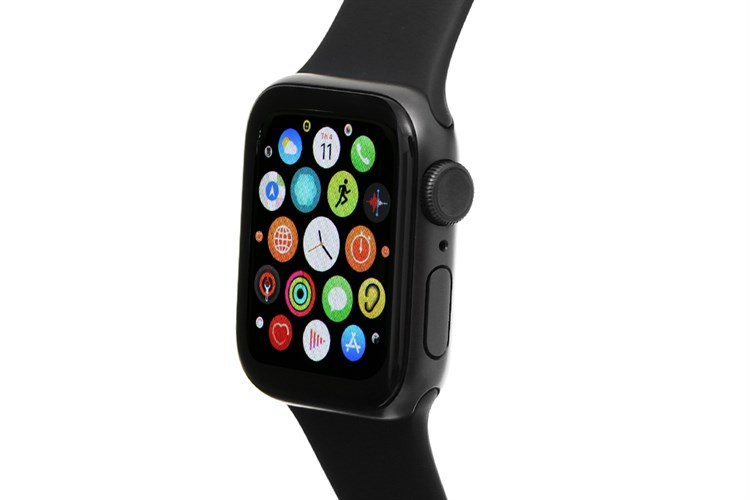 Đồng hồ thông minh Apple Watch S5 40mm viền nhôm dây cao su Màu Đen