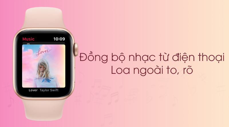 Đồng hồ thông minh Apple Watch S5 44mm viền nhôm dây silicone