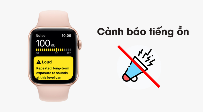 Đồng hồ thông minh Apple Watch S5 44mm viền nhôm dây silicone