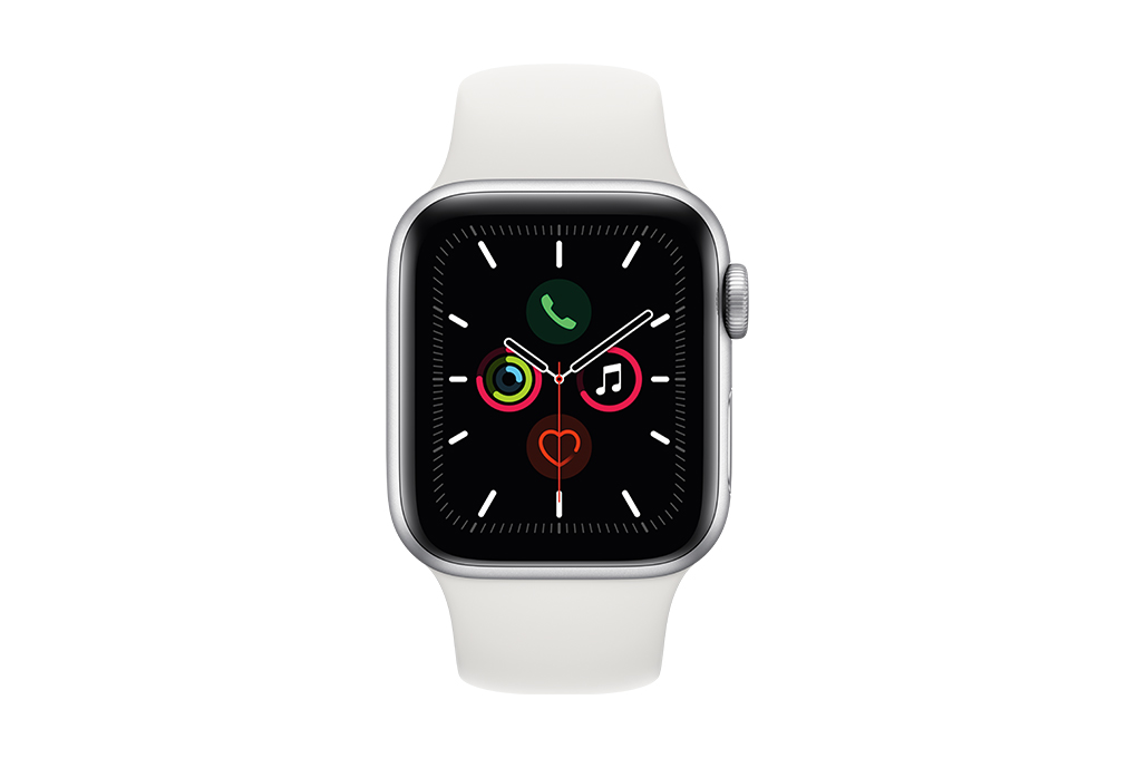 Apple Watch S5 44mm viền nhôm dây cao su chính hãng