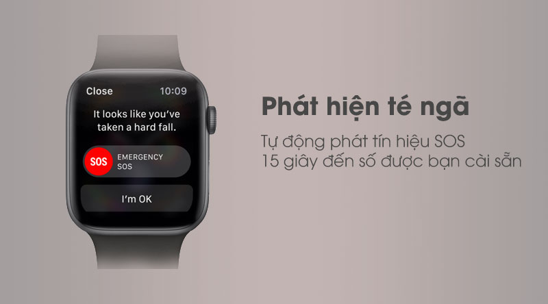 Đồng hồ thông minh Apple Watch S5 LTE 44mm viền nhôm dây cao su hồng