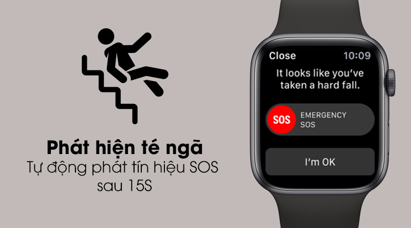 Đồng hồ thông minh Apple Watch S5 LTE 40mm viền nhôm dây cao su hồng