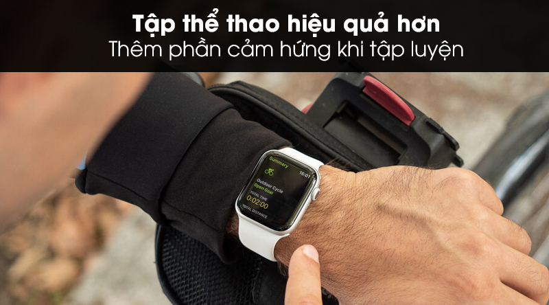Đồng hồ thông minh Apple Watch S5 LTE 40mm viền nhôm dây cao su hồng
