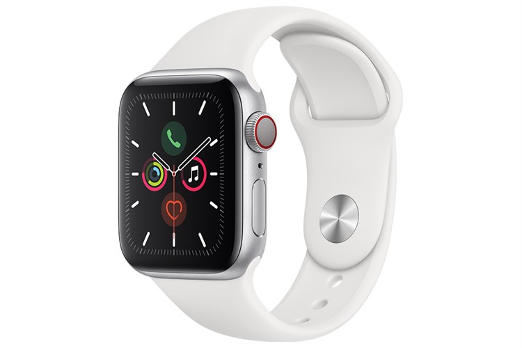 Đồng hồ thông minh Apple Watch S5 LTE 40mm viền nhôm dây cao su hồng