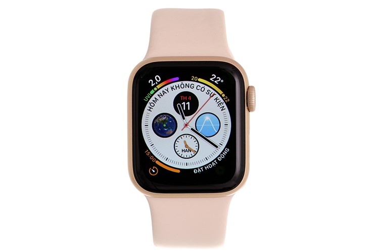 Đồng hồ thông minh Apple Watch S5 LTE 40mm viền nhôm dây cao su hồng
