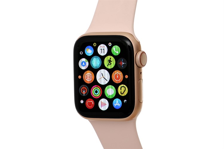 Đồng hồ thông minh Apple Watch S5 LTE 40mm viền nhôm dây cao su hồng