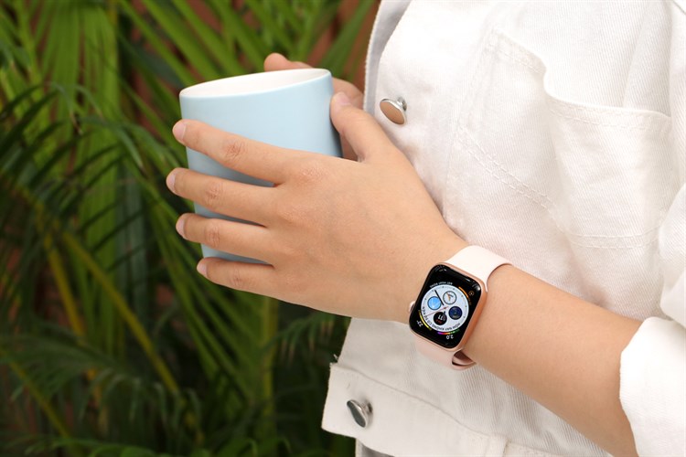 Đồng hồ thông minh Apple Watch S5 LTE 40mm viền nhôm dây cao su hồng