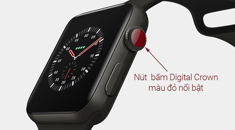 Đồng hồ thông minh Apple Watch S3 LTE 42mm Đen