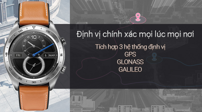 Đồng hồ thông minh Honor Watch Magic 42mm dây da