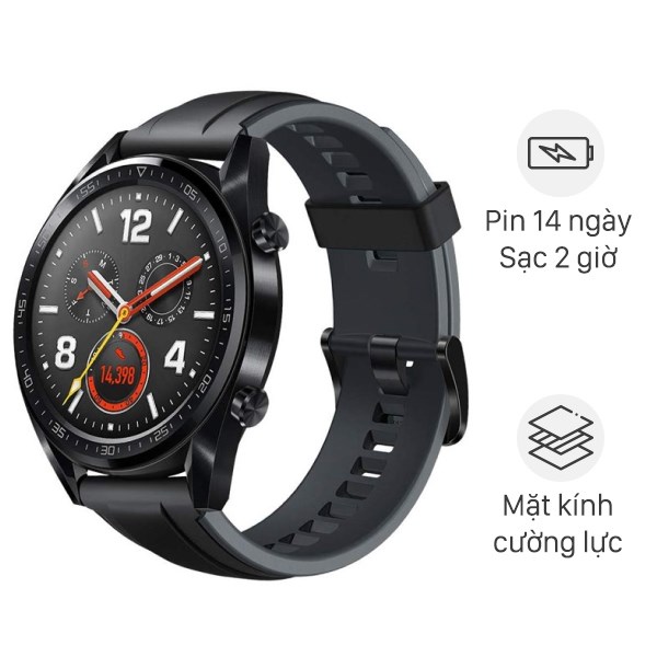 So Sánh Chi Tiết Đồng Hồ Thông Minh Huawei Watch Gt Dây Silicone Với