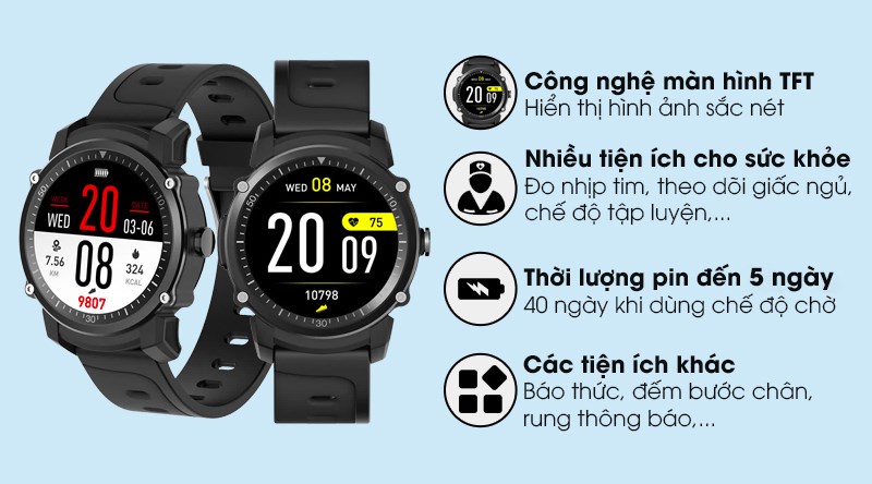 Đồng hồ thông minh BeU Watch KW09