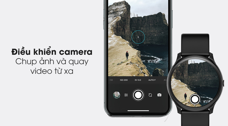 Đồng hồ thông minh BeU Fit KW19 đen