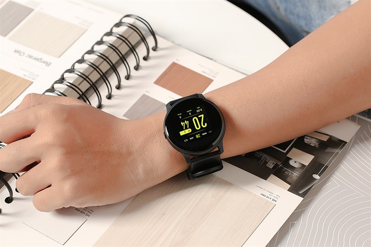 Đồng hồ thông minh BeU Fit KW19 đen Màu Đen