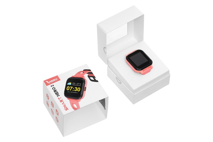 Đồng hồ định vị trẻ em Masstel Smart Hero 2 Màu Hồng