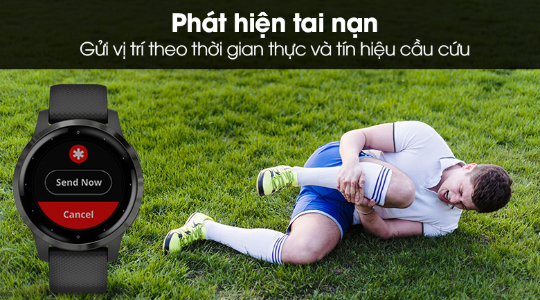 Đồng hồ thông minh Garmin Vivoactive 4S 40mm Đen