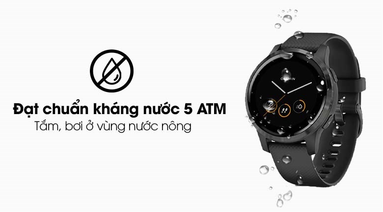 Đồng hồ thông minh Garmin Vivoactive 4S 40mm Đen