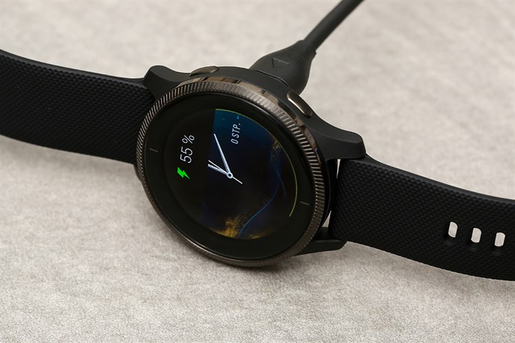 Đồng hồ thông minh Garmin Venu 43.2mm Đen Màu Đen