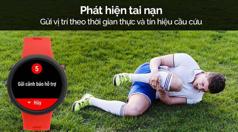 Đồng hồ thông minh Garmin Forerunner 45 42mm Đỏ