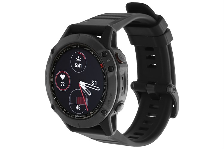Đồng hồ thông minh Garmin Fenix 6 Sapphire 47mm Đen Màu Đen
