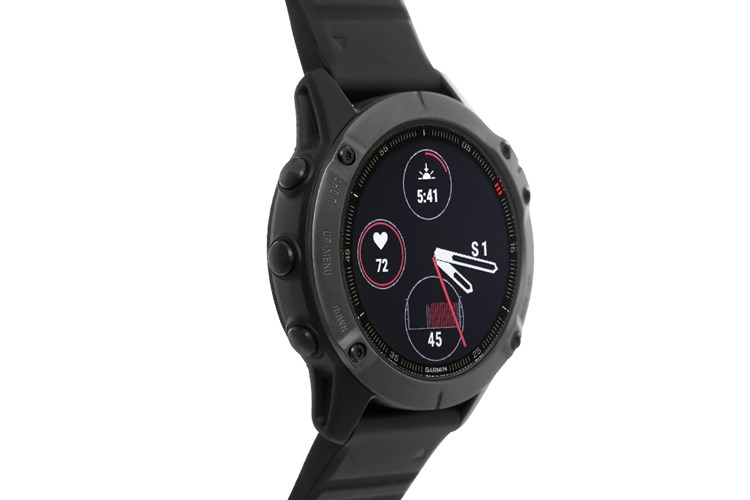 Đồng hồ thông minh Garmin Fenix 6 Sapphire 47mm Đen Màu Đen