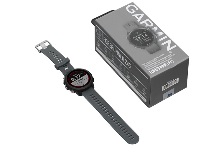 Đồng hồ thông minh Garmin Forerunner 245 42.3mm Xám Màu Xám